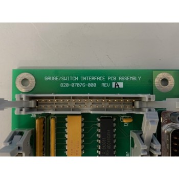 KLA-Tencor 820-07076-000 Gauge/Switch Interface Assembly